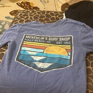 Blue 84 Kids Blue Surf Shop Tee